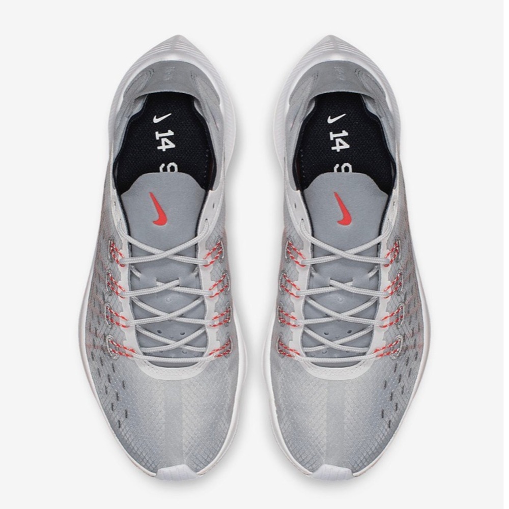 Nike EXP-X14 lifestyle Sneaker 🏃♀️💨Silver/Red - Picture 3 of 8